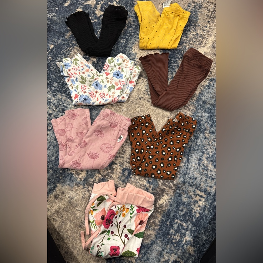 Colorful Baby Leggings Set of 14!